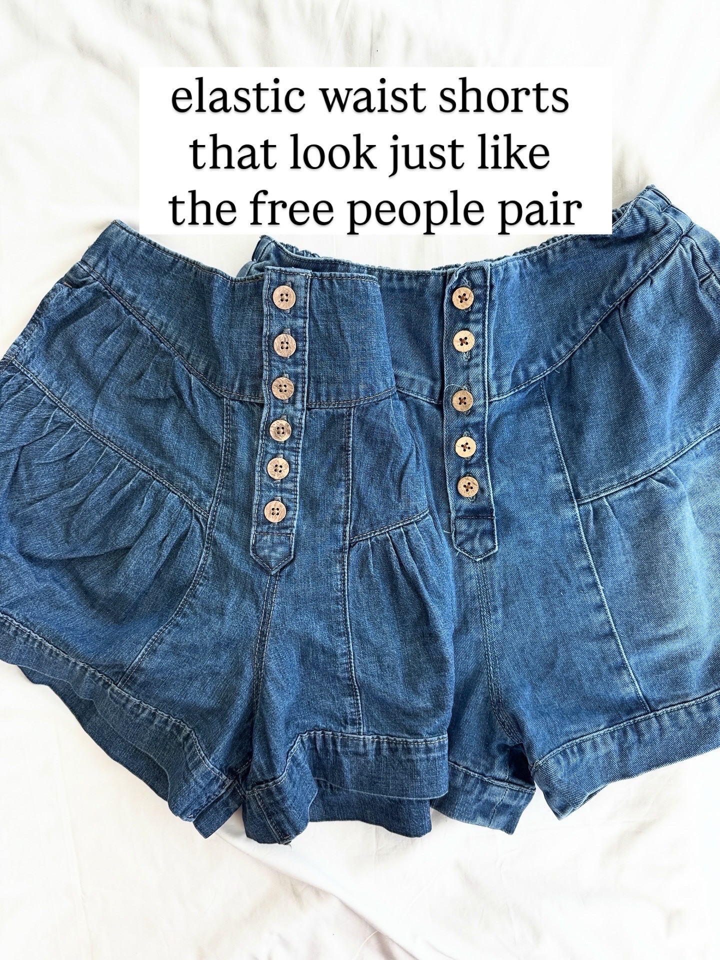 Elastic waist shorts that look just like the free people pair

#LTKootd #LTKU #LTKmomlife