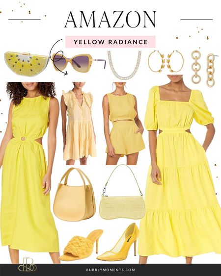 Say hello to sunny days with these yellow must-haves! ☀️ Refresh your closet with these Amazon picks that scream elegance and fun. Don’t miss out on the trendiest styles of the season. 🌟 #YellowLover #AmazonStyle #SummerWardrobe #FashionGoals #LTKstyle #LTKSpring #LTKHoliday #OutfitInspiration #DailyOutfit #LTKDeals #FashionEdit

#LTKSeasonal #LTKStyleTip #LTKTravel