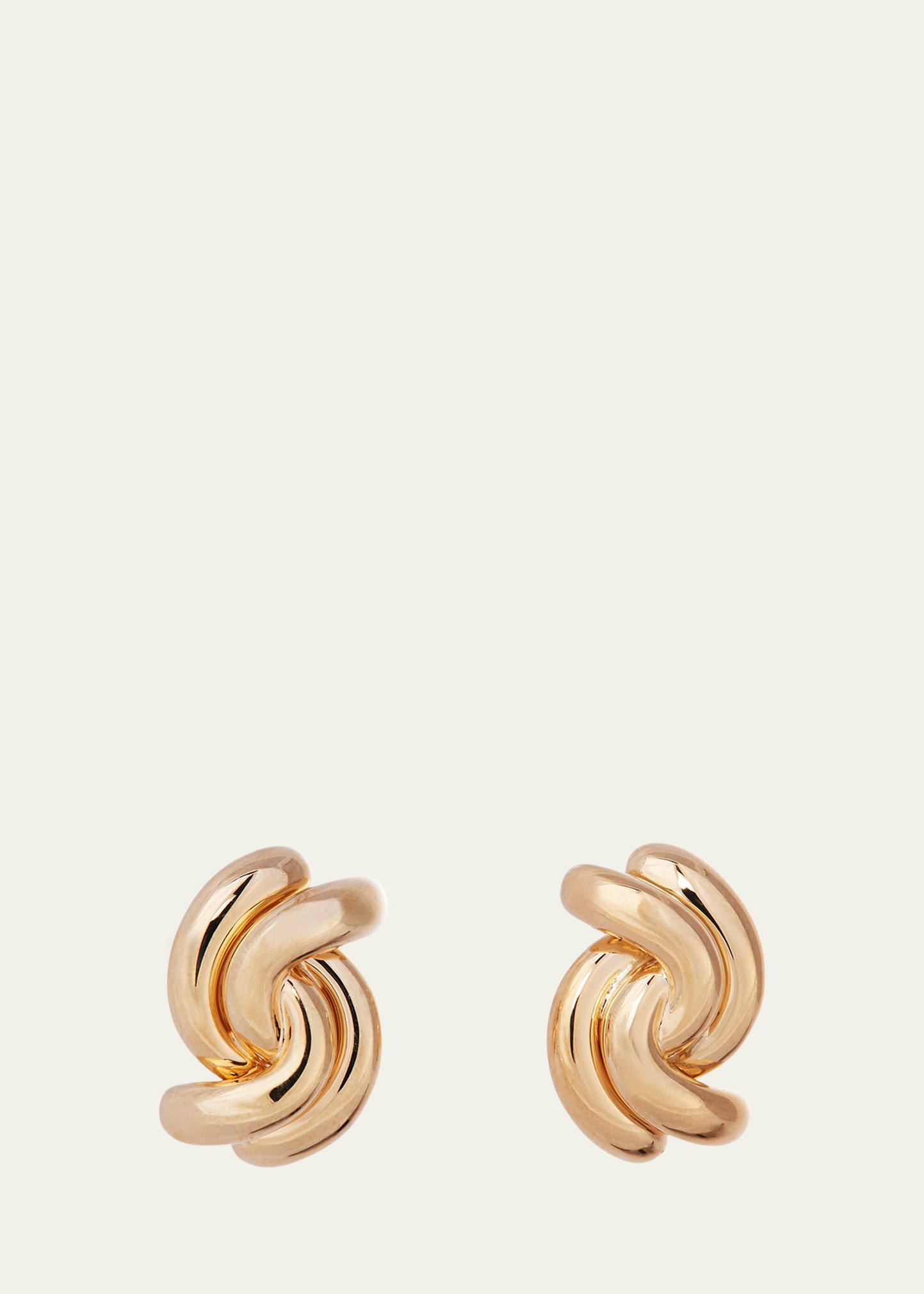 Sidney Garber 18K Yellow Gold Petite Swirl Earrings | Bergdorf Goodman
