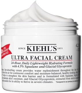 Kiehl's Ultra Facial Cream, Hydrating Face Moisturizer with Squalene, Face Cream for Men and Wome... | Amazon (US)