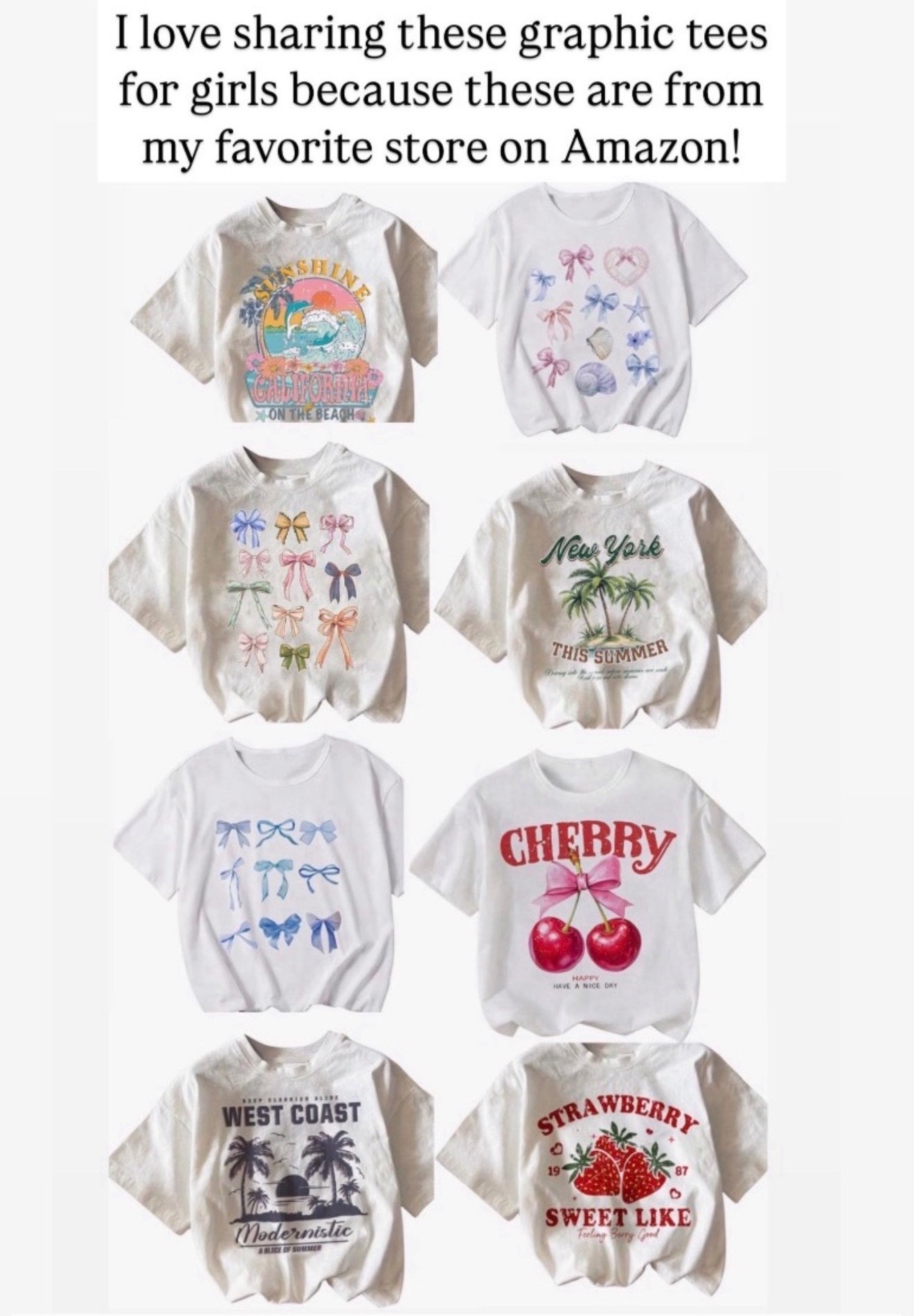 Graphic tees for girls

#LTKKids