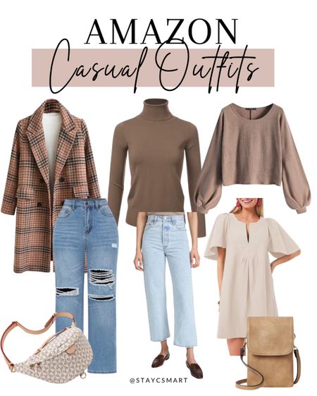 Casual outfit ideas from amazon, amazon winter and spring fashion finds, casual chic style 

#LTKSeasonal #LTKfindsunder100 #LTKstyletip