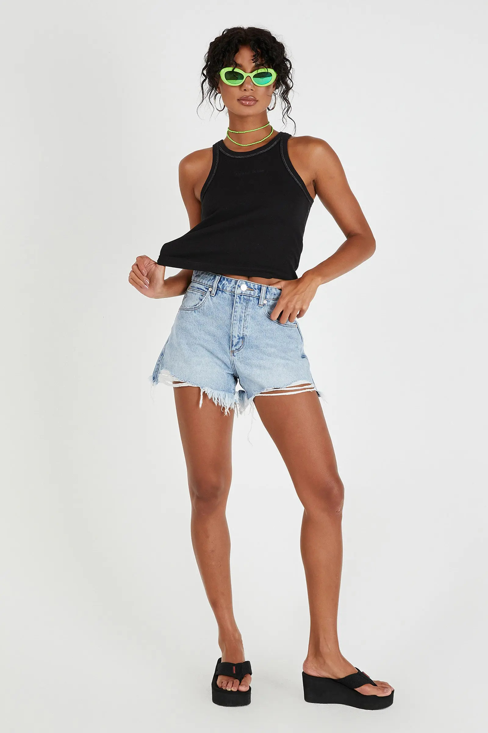 Venice Short Suzie Rip | Abrand Jeans US