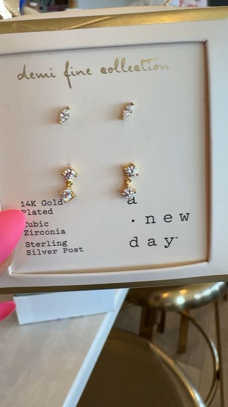 How cute are these dainty gold earrings from Target?!

#LTKstyletip #LTKfindsunder50 #LTKover40
