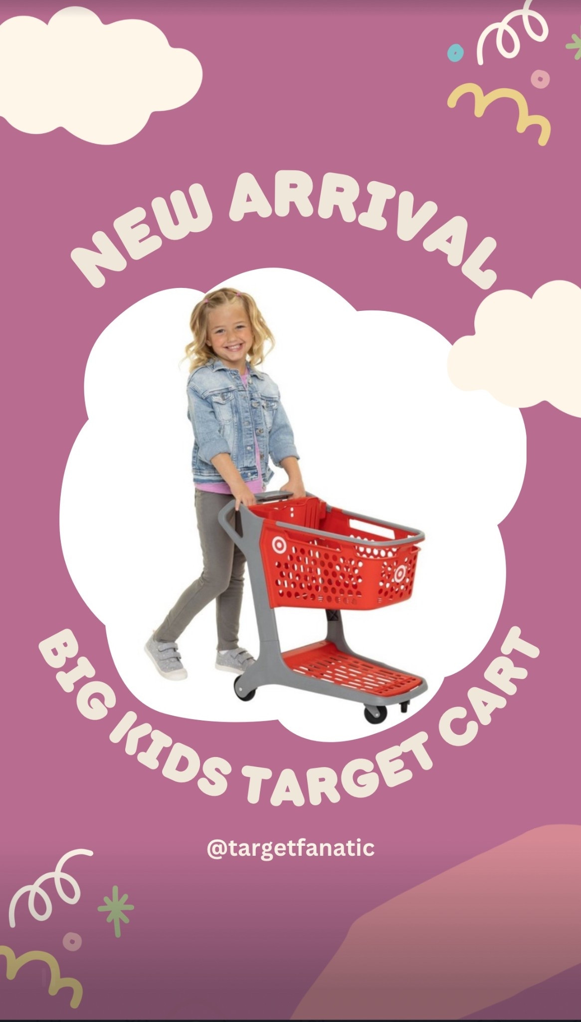 ♥️ New Target shopping cart toy for bigger kids is now available online 🙌🏽 If you have not used your 25% off toy offer, this is a perfect time to redeem it. Makes the perfect holiday gift 🎁 

#LTKKids #LTKHoliday #LTKGiftGuide