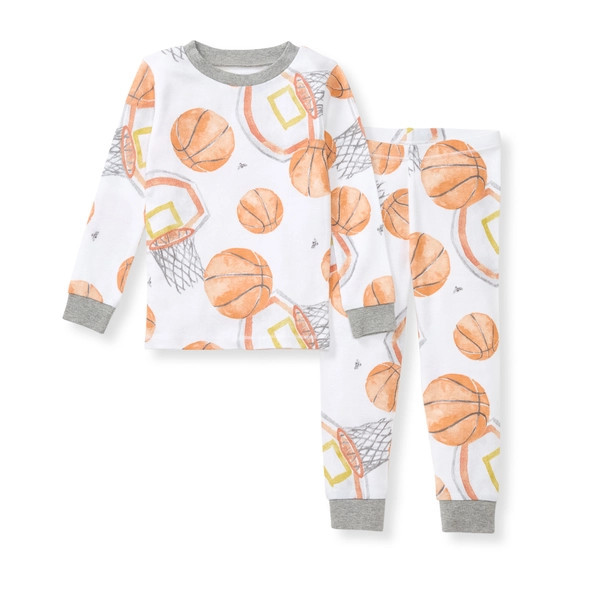 Basketball Organic Baby Pajamas | Burts Bees Baby