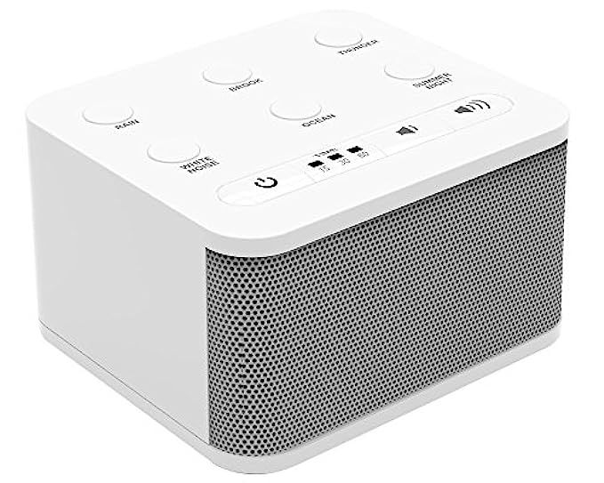 Big Red Rooster White Noise Machine - Sound Machine For Sleeping & Relaxation - 6 Natural and Soothi | Amazon (US)