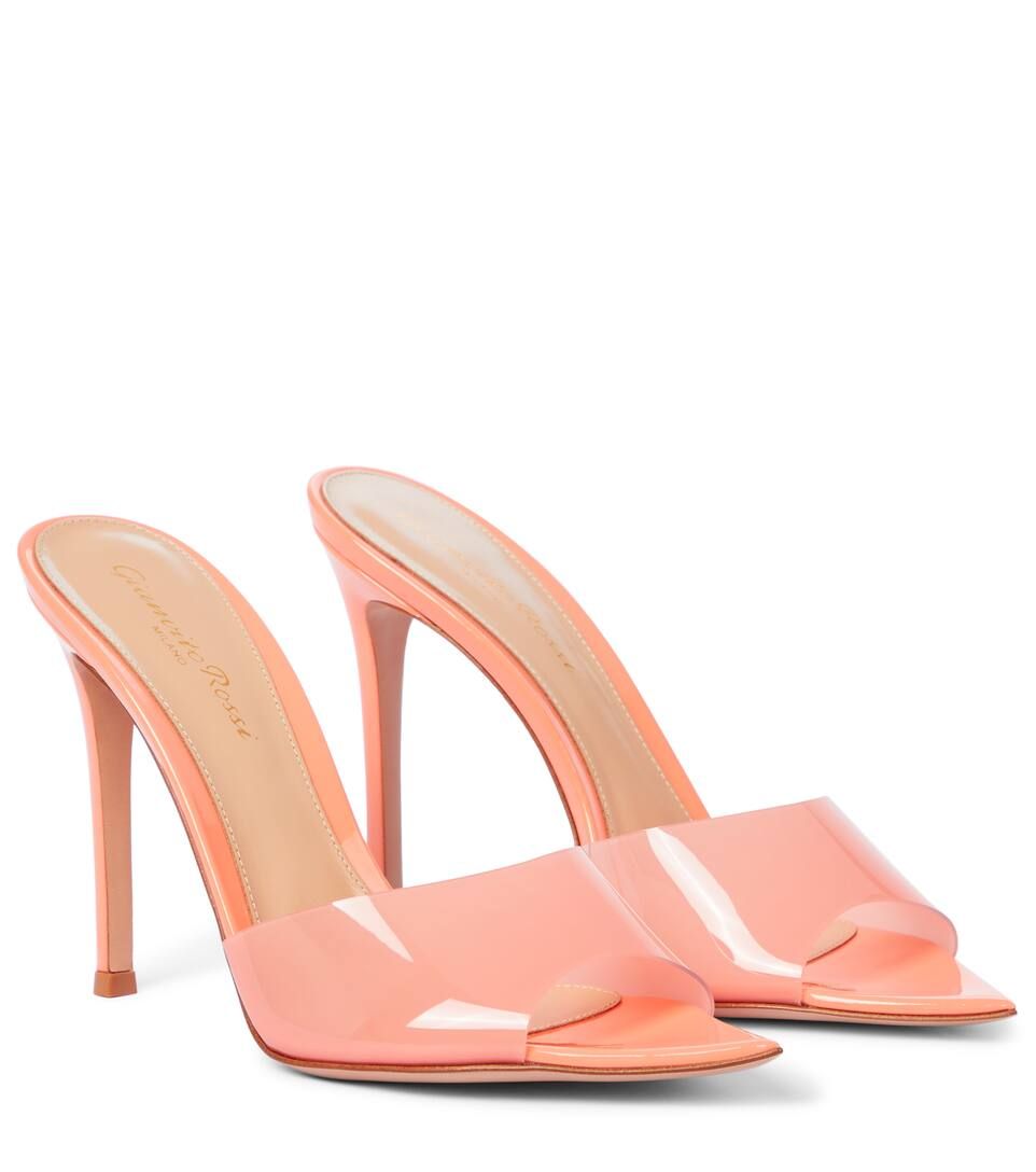 Elle 105 leather-trimmed sandals | Mytheresa (US/CA)