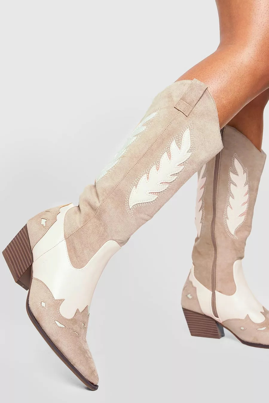 Western Cowboy-Stiefel | Boohoo.com (DE)