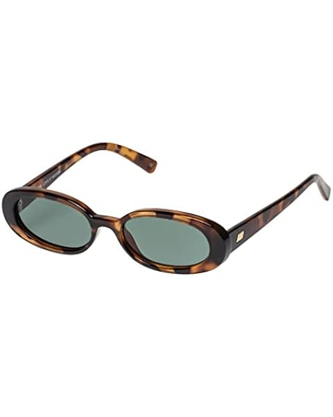 VANLINKER Polarized Retro Oval Sunglasses for Women and Men Small 90s Style VL9580 | Amazon (US)