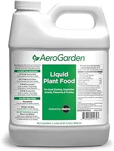 AeroGarden Liquid Nutrients (1 Liter) | Amazon (US)