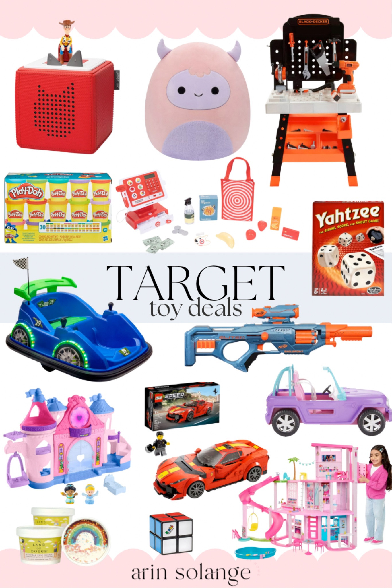 Save $25 when you spend $100 or save $10 when you spend $50 on toys, craft kits and more at Target.
#salealert
#giftideas

#LTKHoliday #LTKSeasonal #LTKGiftGuide