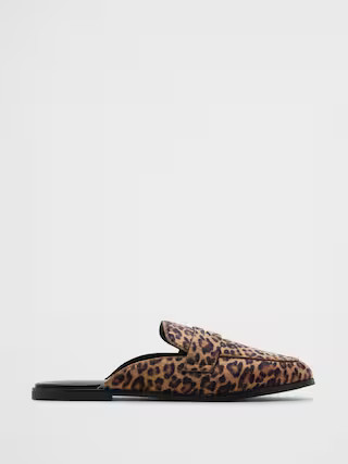 Vegan Leather Loafer Mule | Banana Republic Factory