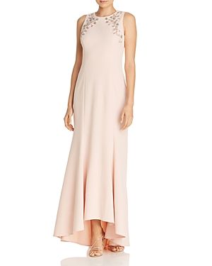 Eliza J Embellished High/Low Mermaid Gown | Bloomingdale's (US)