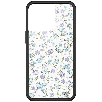 Wildflower Cases - Lilac & Blue Floral iPhone 13 Pro Case | Amazon (UK)