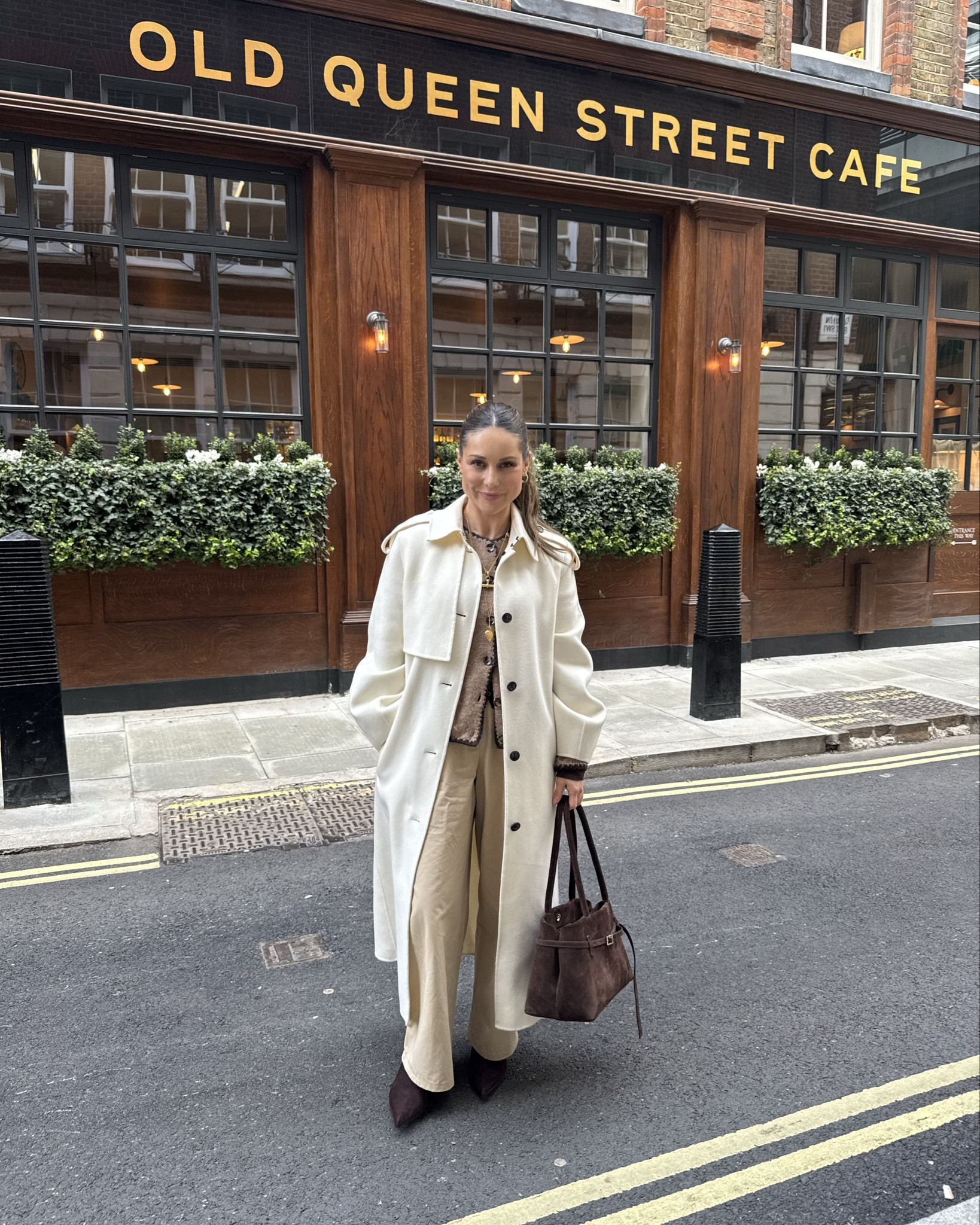 The coat that goes with everything 🤍

#LTKuk #LTKspring #LTKbag