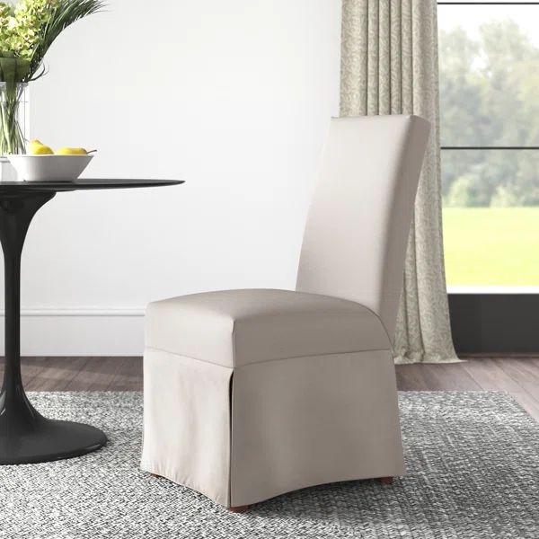 Arsaluis Fabric Upholstered Parsons Chair | Wayfair North America