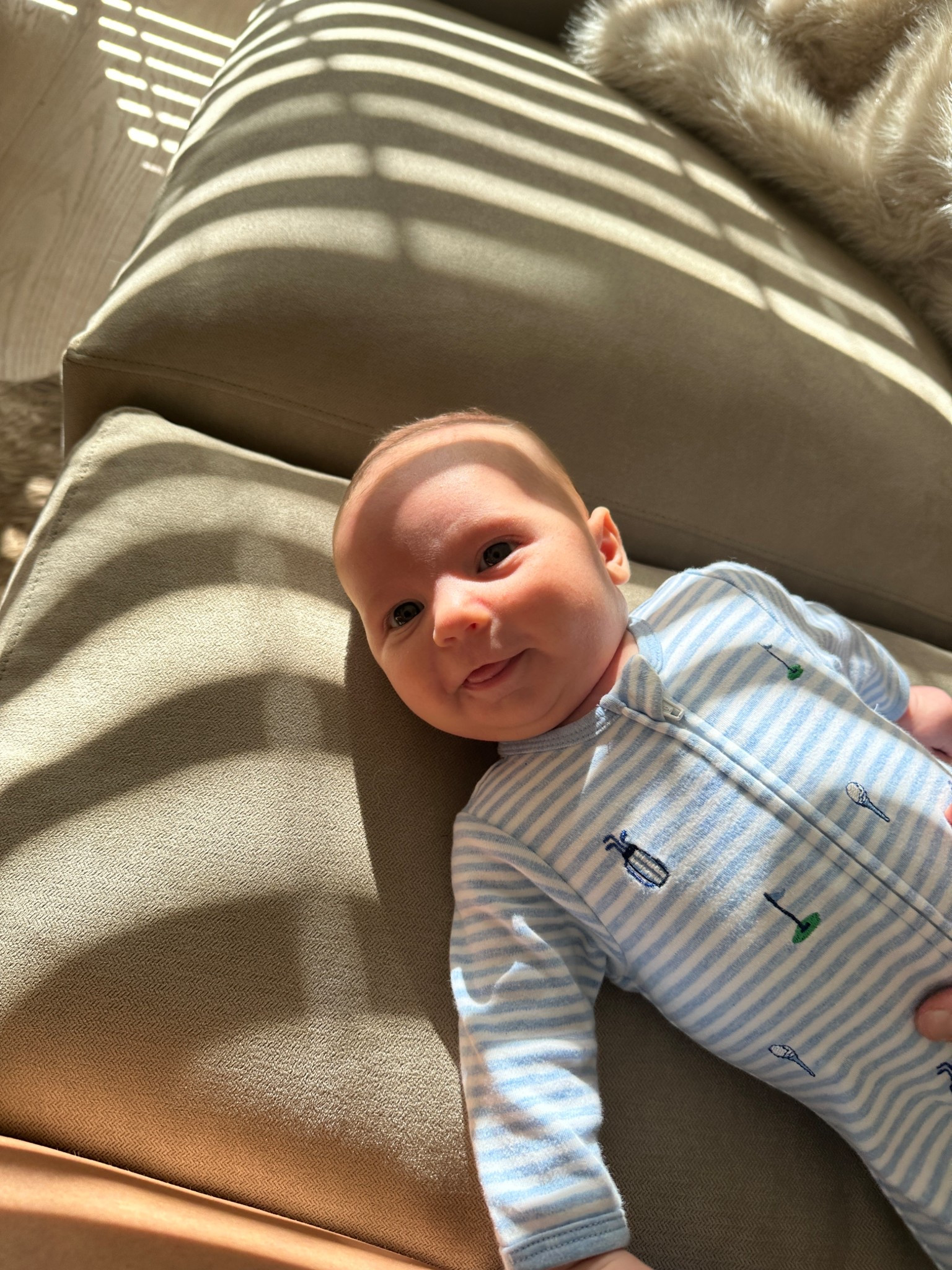 Cutest onesie for this 7 wk old 🥰

#LTKBaby