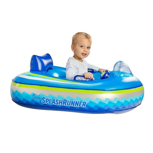 PoolCandy Motorized Baby Pool Float with Remote | Safe Toddler Inflatable Boat | Ages 1–4 | Propeller Guard & 60-Day Warranty | Amazon (US)
