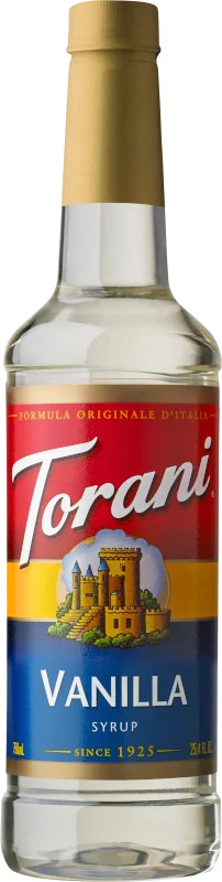 Torani Syrup, Vanilla, 750ML, TOR VAN FLAV SYRUP LRG BTL | Walmart (CA)
