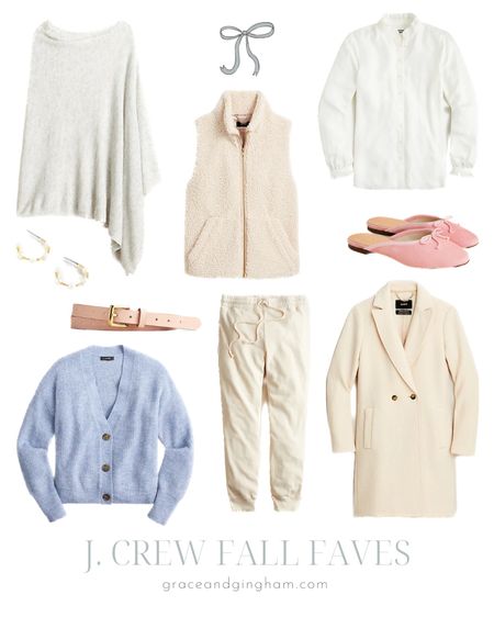 J. Crew fall favorites for a classic, timeless, and feminine wardrobe! I’m loving their new outerwear pieces, cardigans, and accessories! 🤍 

Use code FLASH for 50% off full-price styles!

#LTKsalealert #LTKSale #LTKSeasonal