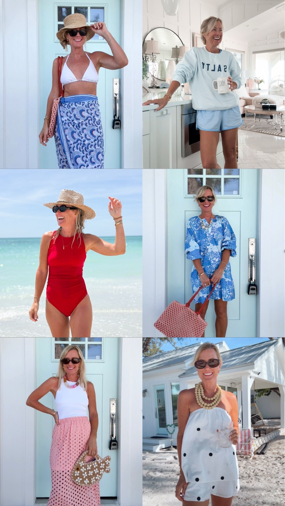 What I packed & wire in Florida! Check my ‘By the Beach’ collection for more details.