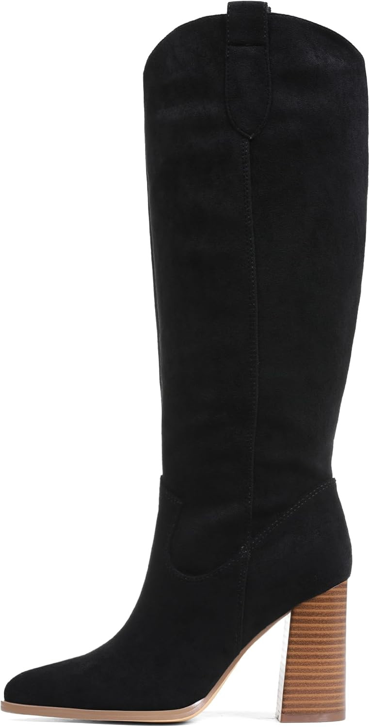 Suede Knee High Boots Women 2026 Fall Tall Boots | Amazon (US)