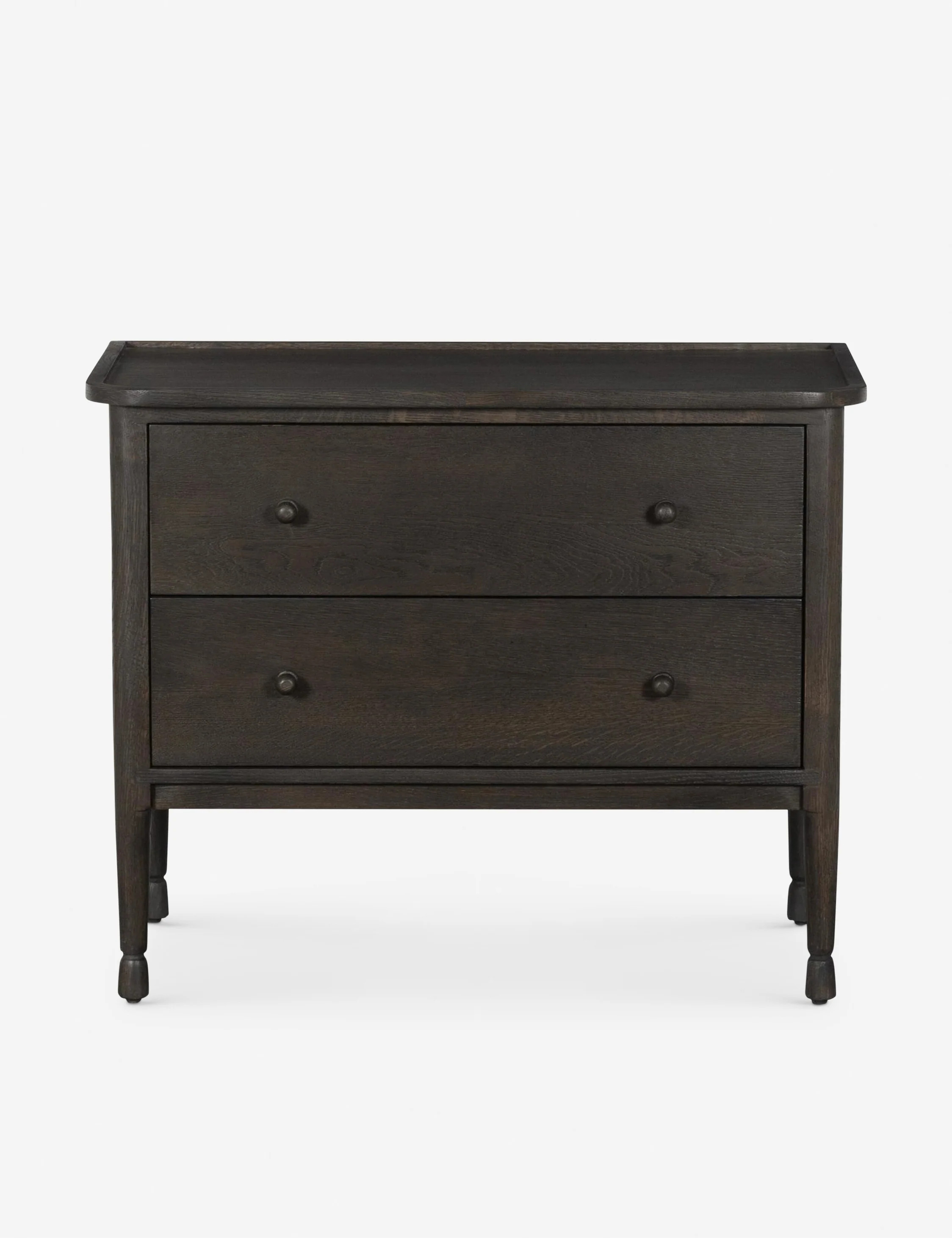 Franny Nightstand by Amber Lewis x Four Hands, Espresso Oak | Lulu and Georgia 