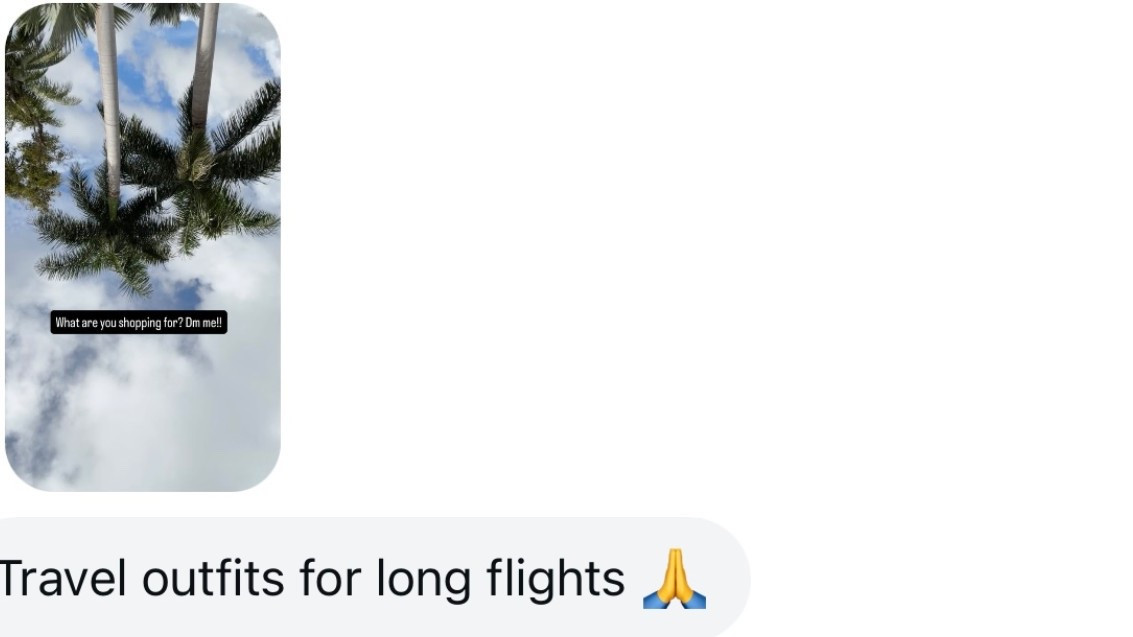 Travel outfits for long flights 