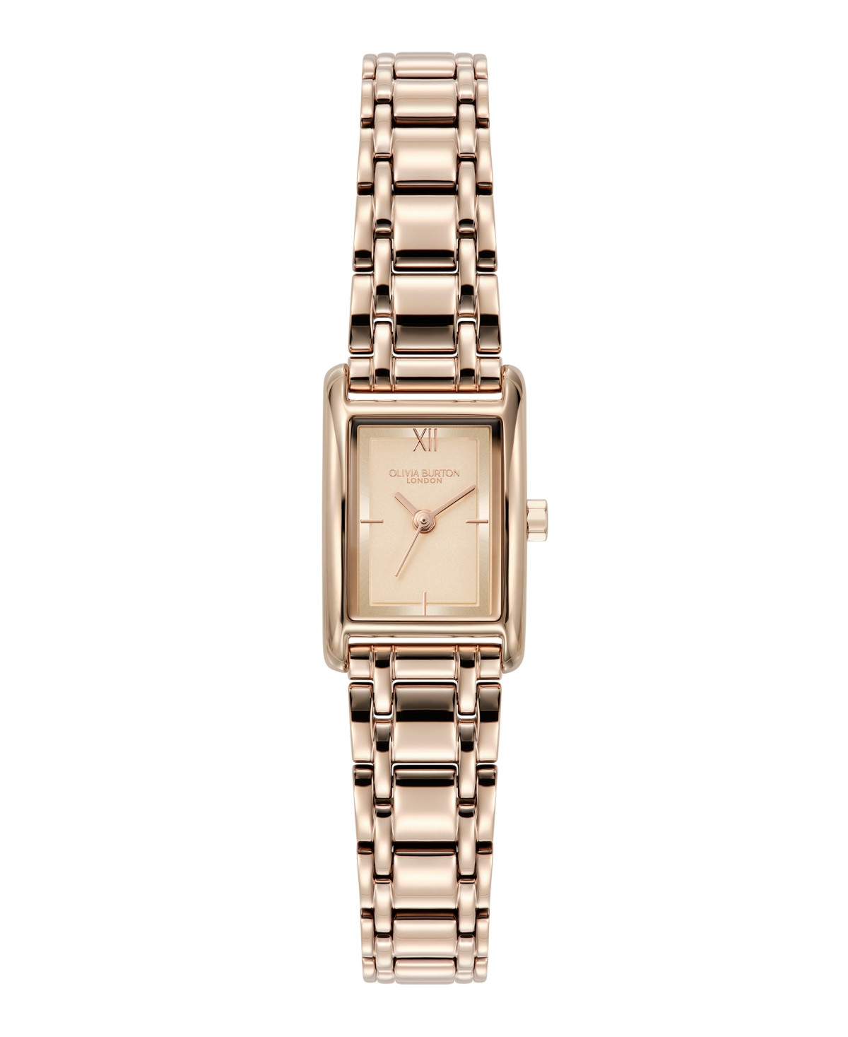 Olivia Burton Women's Mini Grove Rose Gold Tone Stainless Steel Bracelet Watch, 16mm - Rose Gold | Macy's