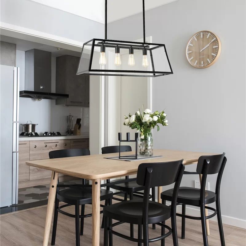 Betio 4 - Light Kitchen Island Linear Pendant | Wayfair North America