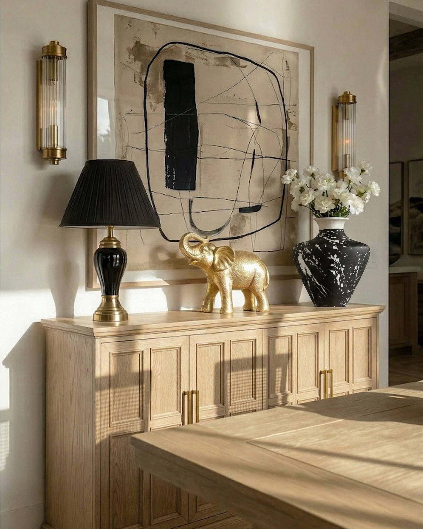 
* light wood rectangular dining table
* solid oak dining table modern rustic
* cane back dining chairs natural wood
* woven rattan dining chairs beige seat
* light wood sideboard buffet cabinet
* modern rustic wood cabinet storage
* * arched wood shelving unit built in look
* brass modern chandelier linear arms
* gold minimalist candle chandelier
* brass wall sconces glass shade
* black table lamp pleated shade
* neutral abstract wall art framed
* large ceramic vase black matte
* decorative elephant figurine gold
* coffee table decor bowls black stone
* * ceramic pottery vases modern organic
* distressed beige gray rug traditional pattern
* upholstered bed cream fabric
* light wood nightstands 3 drawer
* boucle bench curved modern
* wood dresser light oak finish
* accent chair wood frame cream cushion
* white globe pendant light modern
* brass wall sconces cylindrical
* ceramic table lamps beige base
* vintage gold ornate mirrors wall
* neutral landscape wall art painting
* large ceramic vase textured beige
* woven basket planter natural
* decorative tray with books
* stone decor bowl
* chunky knit throw blanket beige
* textured accent pillows cream beige
* faded traditional rug beige gray


#LTKSaleAlert #LTKHome