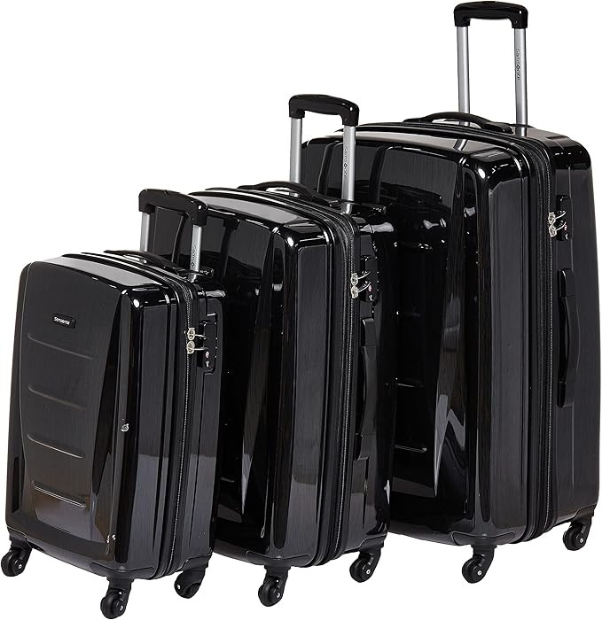 Samsonite Winfield 2 Hardside Expandable Luggage with Spinner Wheels, Brushed Anthracite, 3-Piece... | Amazon (US)