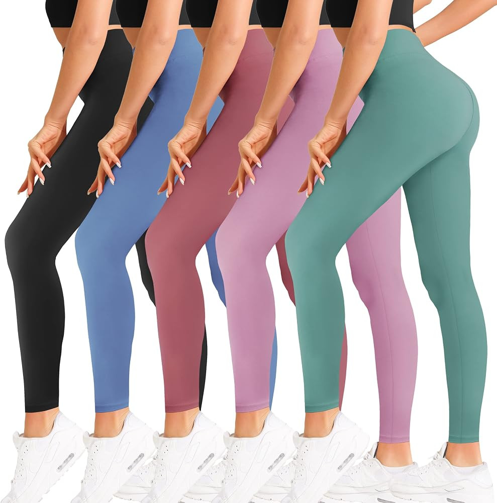 Natural Feelings Buttercloud High Waisted Leggings for Women Ultra Soft Stretch Slim Yoga Legging... | Amazon (US)