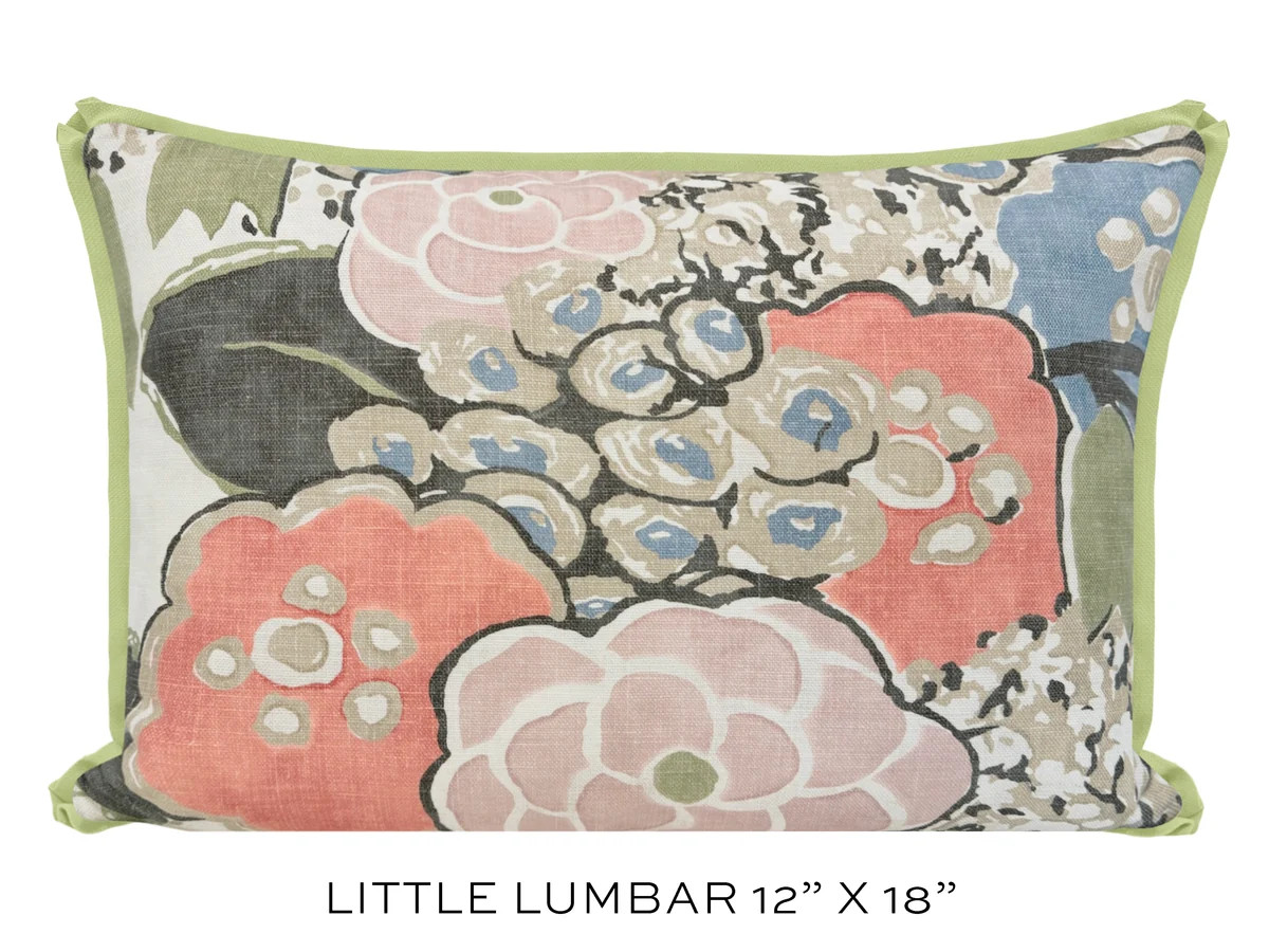 LAURA // BLUSH AND GREEN | THIBAUT | LITTLE DESIGN LLC