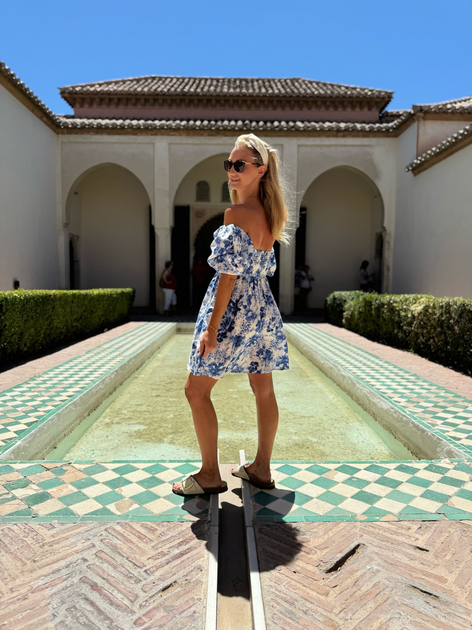 Summer dress from Abercrombie - super comfy and has pockets! My favorite Birkenstock sandals  

#LTKTravel #LTKShoeCrush #LTKFindsUnder100