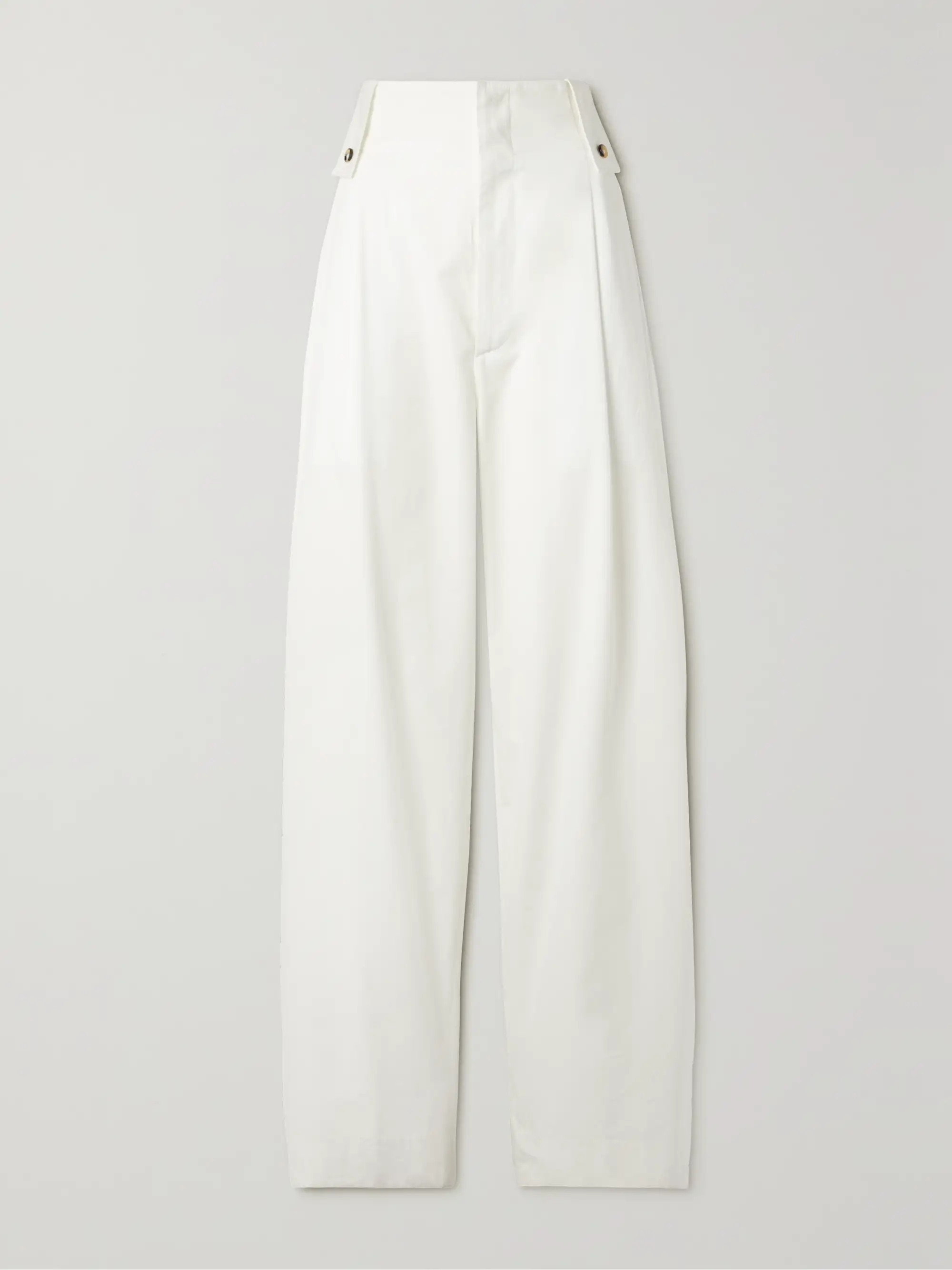 Cotton wide-leg trousers | NET-A-PORTER (US)