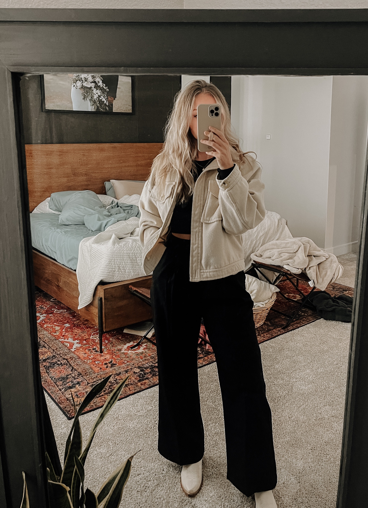 Casual dinner outfit & yes I am wearing a workout top 

#LTKunder50 #LTKfit