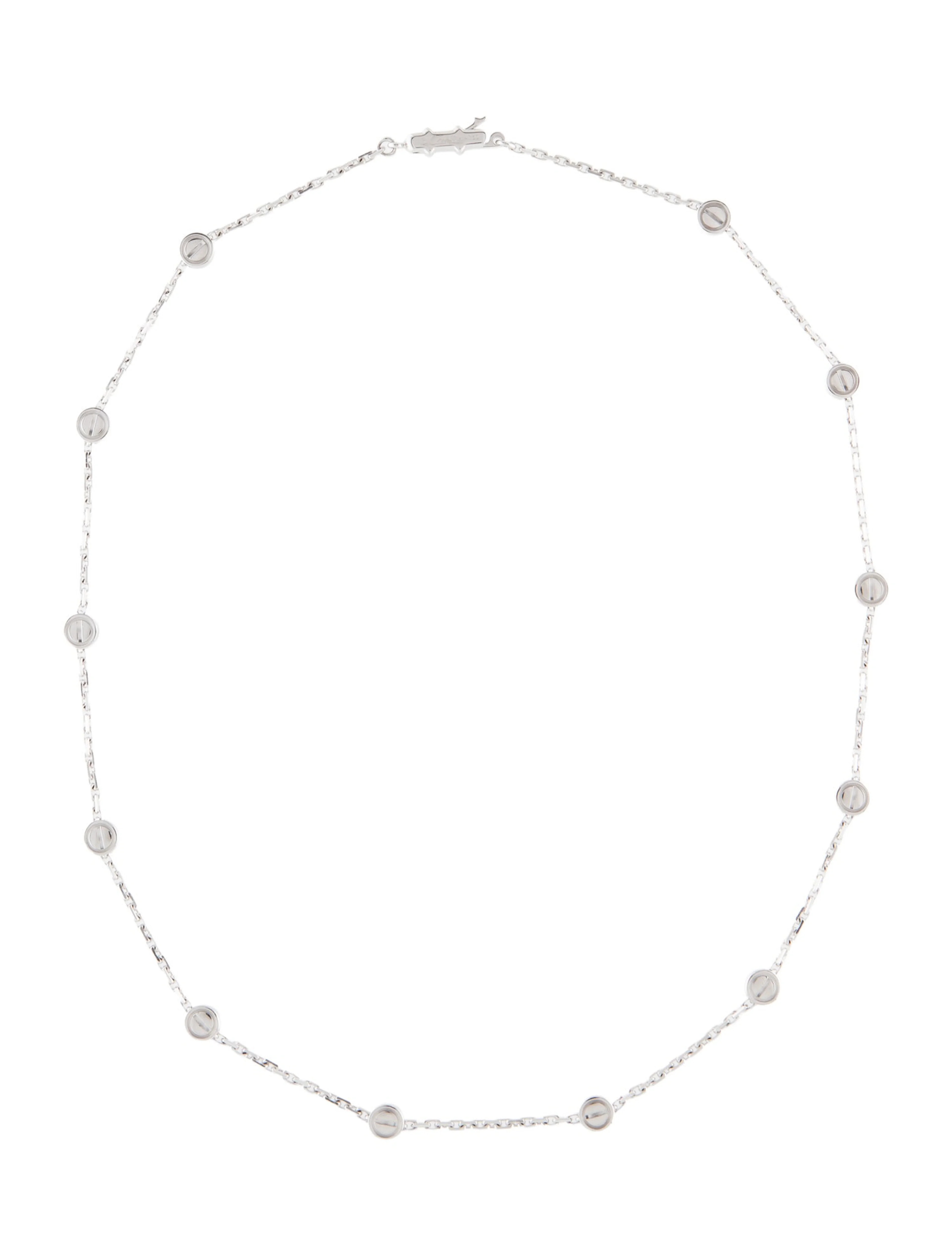 LOVE Station Necklace | The RealReal