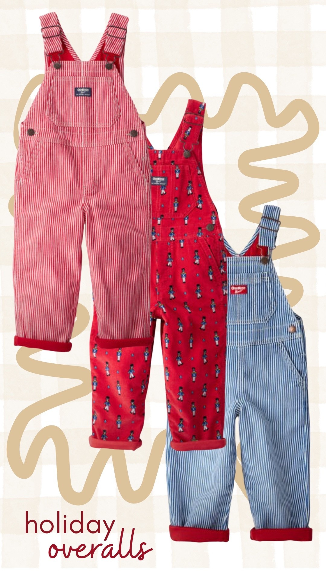 Holiday overalls

Toddler | Baby | Christmas | Train | Carters

#LTKSeasonal #LTKHoliday #LTKKids