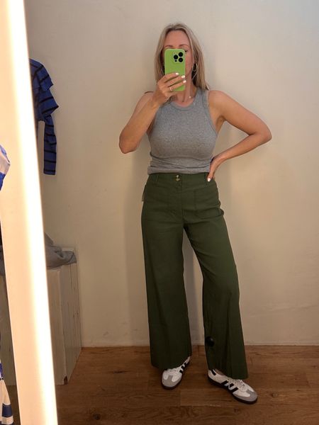 Such good pants for spring fit is so comfortable on these Collette pants from anthro tts and great for work or weekends  

#LTKover40 #LTKSpringSale