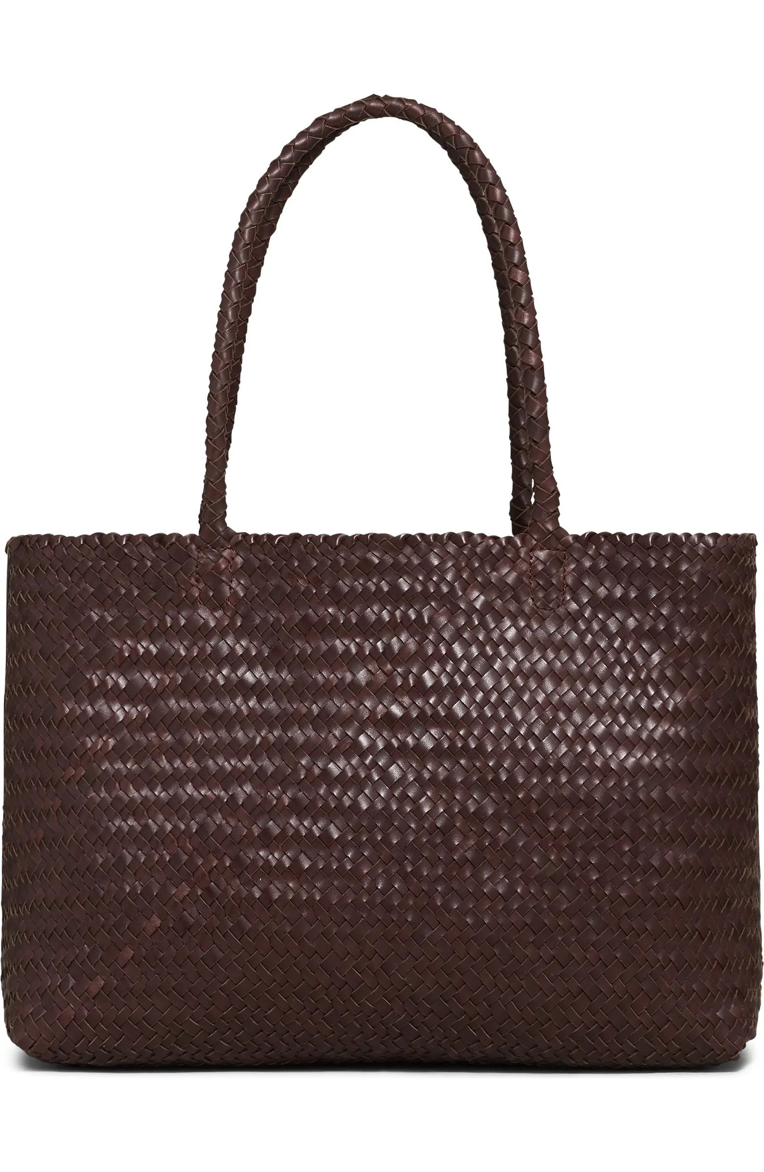 Handwoven Leather Tote | Nordstrom