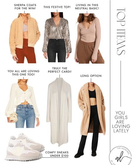 Holiday parties pieces, thanksgiving tops and fall basics all made the top sellers 

#LTKunder100 #LTKSeasonal #LTKHoliday