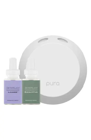 PURA Archipelago Lavande™ & Eucalyptus Smart Diffuser & Fragrance Set in None at Nordstrom Rack | Nordstrom Rack