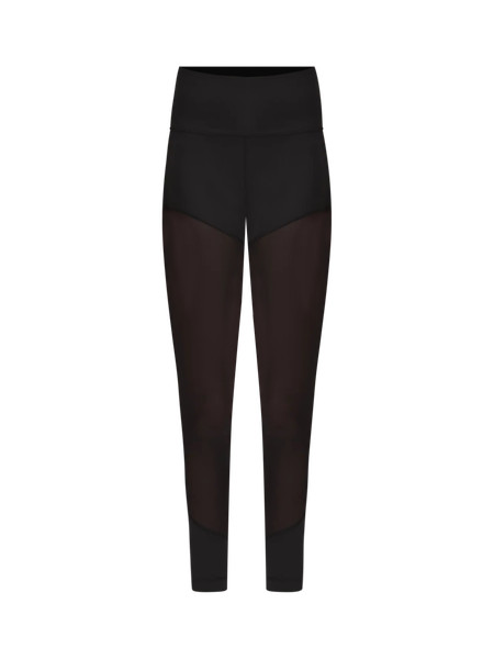 Wunder Train Mesh High-Rise Tight 25" | Women's Pants | lululemon | Lululemon (US)