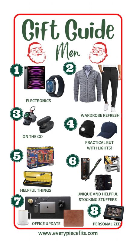🎁 Gift Guide for Men 🎁

All of these gifts are great for the men on your list. They’re items I’ve either purchased or would purchase as gifts. Some unique, some practical, some useful, and some for simply a wardrobe refresh. Simplify your holiday shopping! 

You can find more gift ideas on my blog everypiecefits.com

#everypiecefits

Christmas gifts
Christmas gift guide
Holiday gifts
Holiday gift guide 
Gift for men
Men’s gifts
Stocking stuffers

#LTKmens #LTKGiftGuide #LTKHoliday