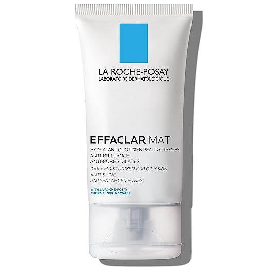 La Roche-Posay Effaclar Mat Oil-Free Mattifying Moisturizer for Face, Facial Moisturizer For Oily... | Amazon (US)
