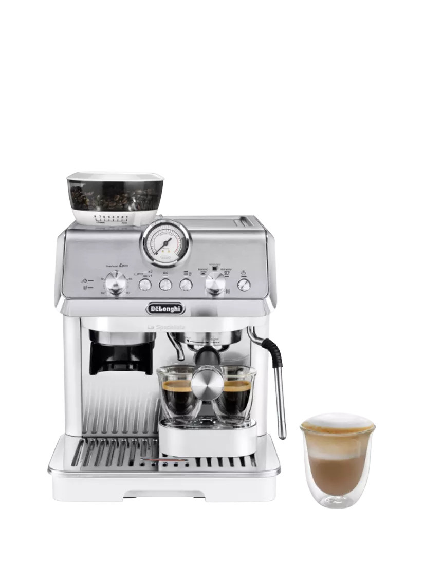 De'Longhi La Specialista Arte EC9155.W Coffee Machine, White | John Lewis (UK)