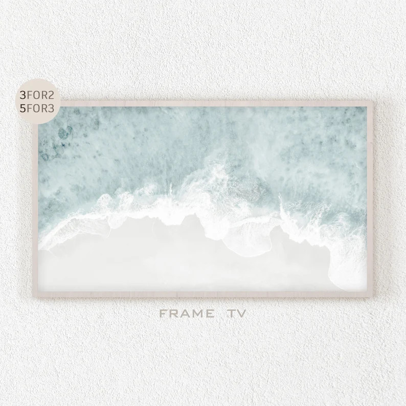 Samsung Frame TV Art Beach 4k Photography Samsung Frame TV | Etsy | Etsy (US)