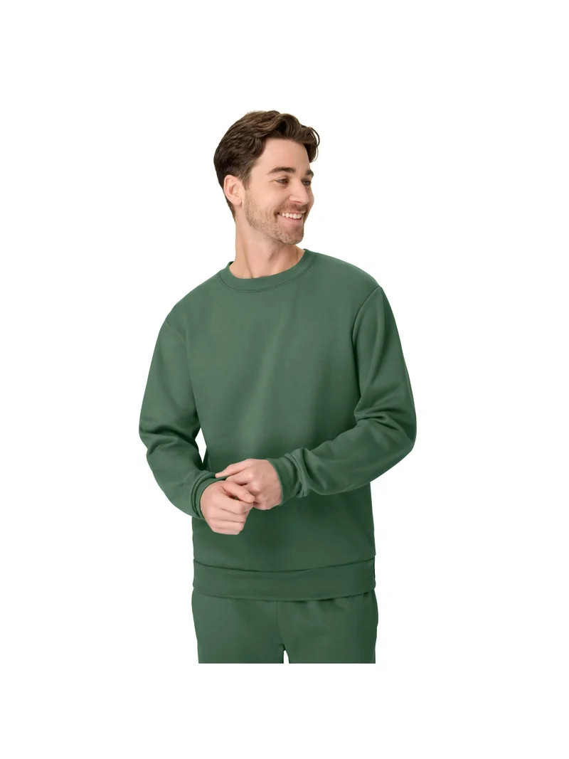 Hanes Men's & Big Men's Essentials Fleece Crewneck Sweatshirt, Sizes S-5XL | Walmart (US)